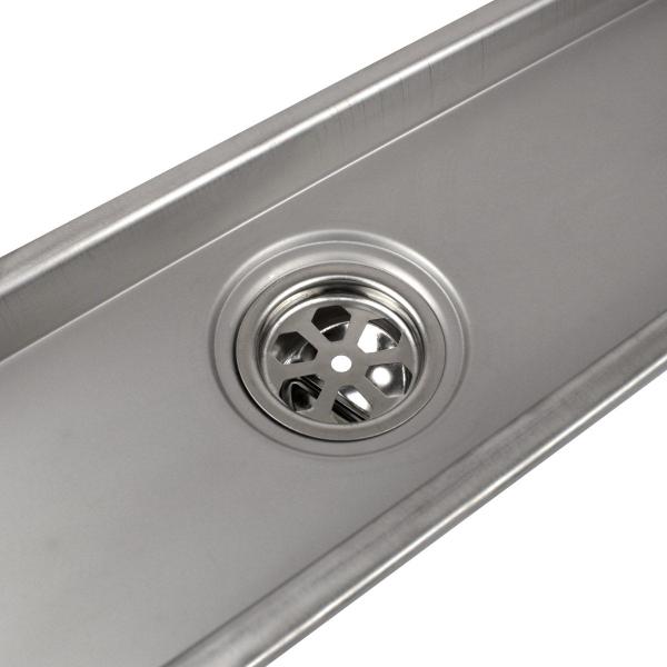 Imagem de Ralo Linear Oculto 40cm Inox Banheiro Lavabo Anti Odor Anti Inseto Lavanderia Invisivel Seguro Resistente