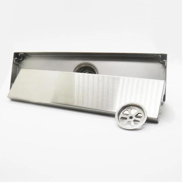 Ralo Linear Oculto Inox 40cm Banheiro Lavabo Anti Odor Anti Inseto Invisivel Resistente Seguro - AB.MIDIA Imagem de Ralo Linear Oculto Inox 40cm Banheiro Lavabo Anti Odor Anti Inseto Invisivel Resistente Seguro