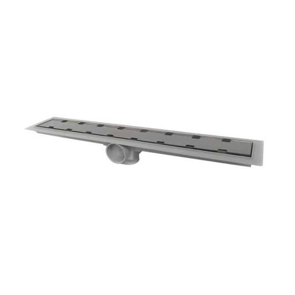 Imagem de Ralo Linear Smart com Tampa Oculta 12x60cm Cinza