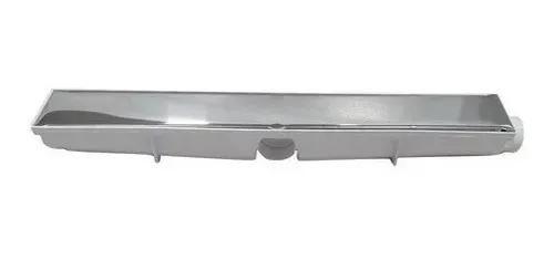 Ralo Linear tampa aço inox cromado oculto 06x50 - Sacheto Imagem de Ralo Linear tampa aço inox cromado oculto 06x50