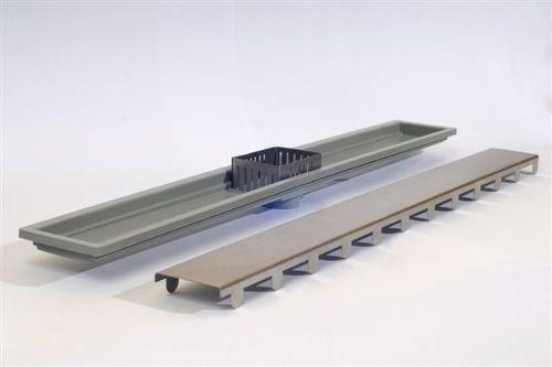 Ralo Linear Tampa Inox 304 Saida Central 90cm Linha Royal Imagem de Ralo Linear Tampa Inox 304 Saida Central 90cm Linha Royal