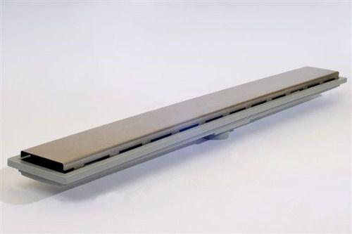 Ralo Linear Tampa Inox 304 Saida Central 90cm Linha Royal Imagem de Ralo Linear Tampa Inox 304 Saida Central 90cm Linha Royal