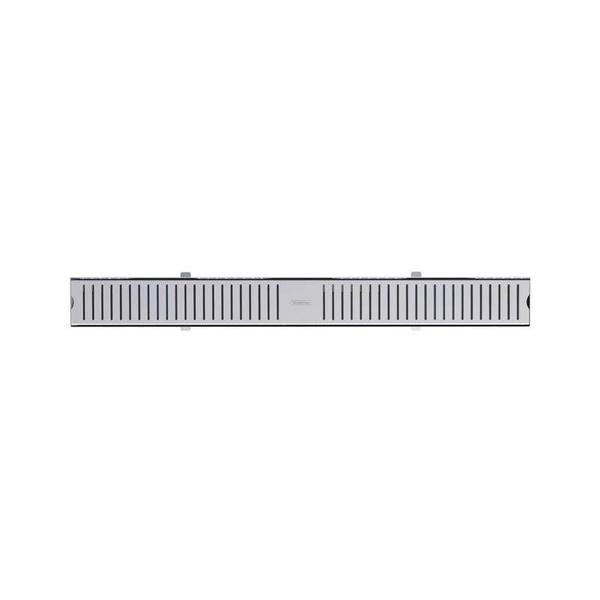 Ralo linear tramontina em aco inox 80x7cm Imagem de Ralo linear tramontina em aco inox 80x7cm