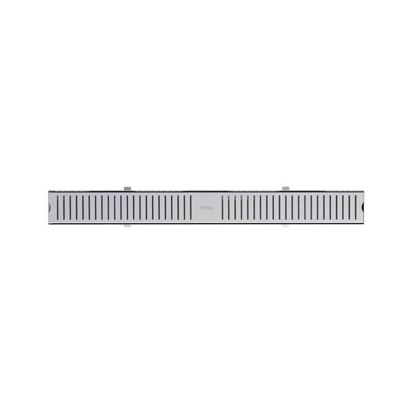 Ralo linear tramontina em aco inox 80x7cm Imagem de Ralo linear tramontina em aco inox 80x7cm