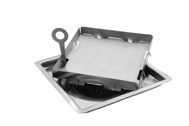 Imagem de Ralo Oculto 10x10 cm INOX 304 M1nox