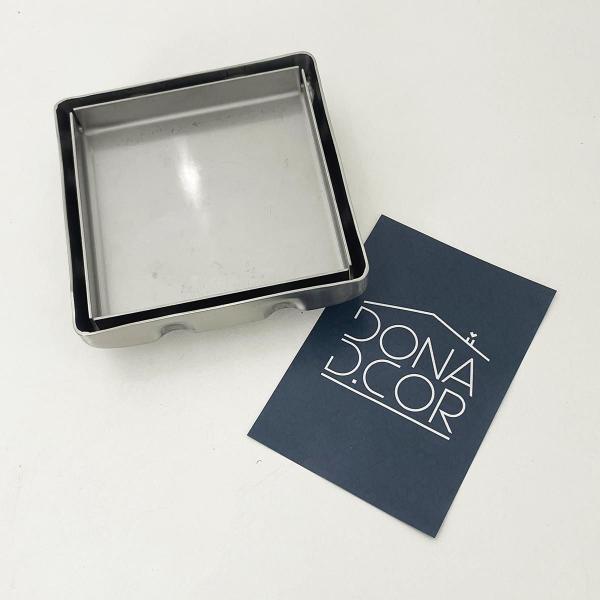 Ralo Oculto Inox 10x10 Tampa Invisível Quadrado Square 10cm Ralo Para Banheiro Tampa 2 em 1 Aplicar Piso Porcelanato Antiodor Aço Inox 304 Escovado - Dona D.cor Imagem de Ralo Oculto Inox 10x10 Tampa Invisível Quadrado Square 10cm Ralo Para Banheiro Tampa 2 em 1 Aplicar Piso Porcelanato Antiodor Aço Inox 304 Escovado