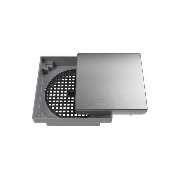 Ralo Oculto Quadrado Astra Roc10I 10Cm Inox Escovado - Astra / Japi Imagem de Ralo Oculto Quadrado Astra Roc10I 10Cm Inox Escovado