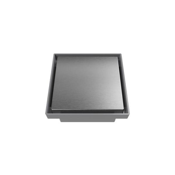 Ralo Oculto Quadrado Astra Roc10I 10Cm Inox Escovado - Astra / Japi Imagem de Ralo Oculto Quadrado Astra Roc10I 10Cm Inox Escovado