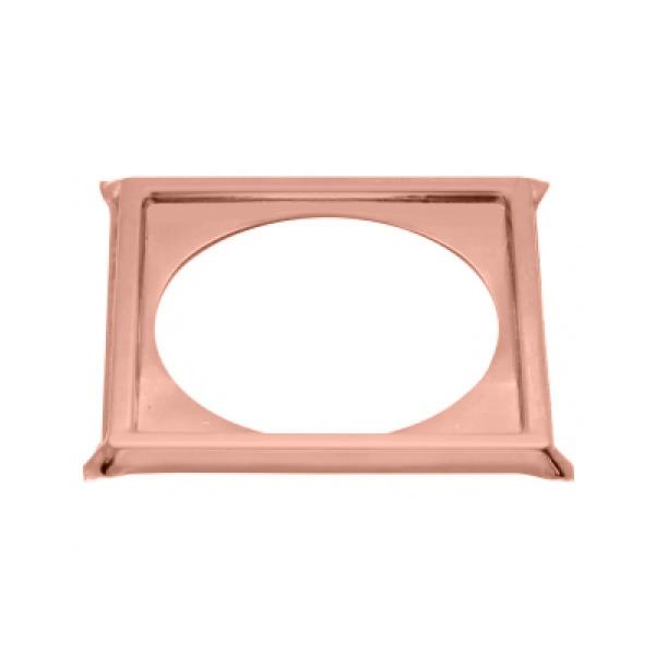 Ralo para piso click rose 10x10cm + porta grelha - Bruno Acabamentos Imagem de Ralo para piso click rose 10x10cm + porta grelha