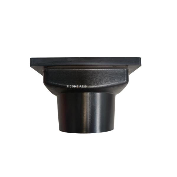 Ralo Pluvial Quintal 15x15 Inox 304 Cocho Coletor Saída Baixa 100mm e Tela Anti Inseto - Ficone & Reis Imagem de Ralo Pluvial Quintal 15x15 Inox 304 Cocho Coletor Saída Baixa 100mm e Tela Anti Inseto