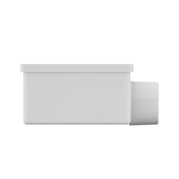 Imagem de Ralo quadrado branco 100x53x40mm - tigre