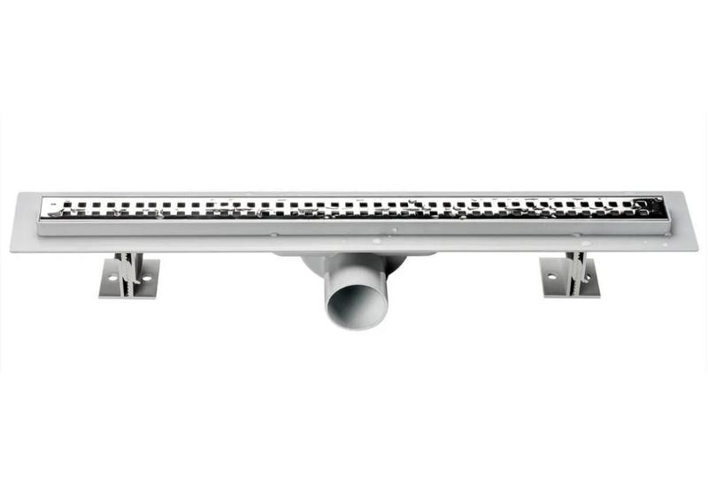 Ralo Retangular Linear Sifonado Em Inox 304 50Cm Rosret Odem Imagem de Ralo Retangular Linear Sifonado Em Inox 304 50Cm Rosret Odem