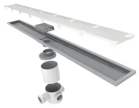 Imagem de Ralo Royal Tampa Oculta 90cm Inox - Linear