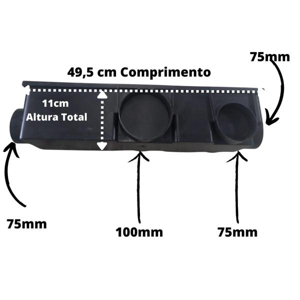 Imagem de Ralo Sequencial 15x50 Alumínio Anti Insetos com Coletor