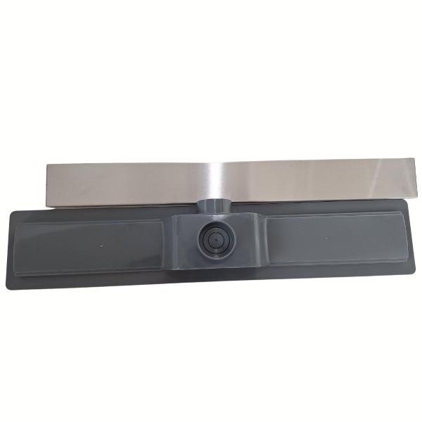 Ralo versata base pvc 60x8 cm com tampa inox - bf - aisi 304 - SELMETAL Imagem de Ralo versata base pvc 60x8 cm com tampa inox - bf - aisi 304