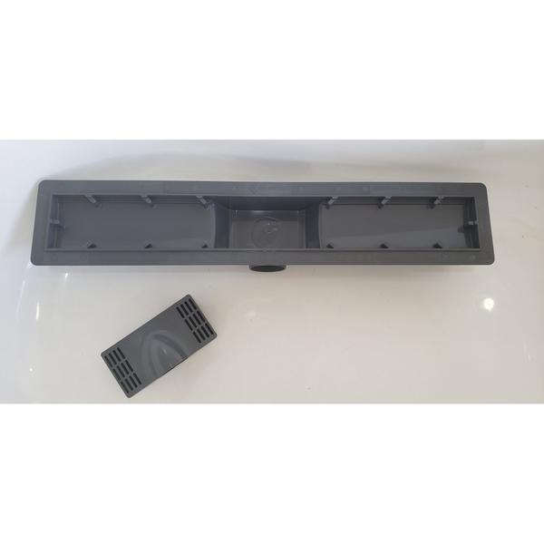 Ralo versata base pvc 70x8 cm com tampa invisivel - bf - aisi 304 - SELMETAL Imagem de Ralo versata base pvc 70x8 cm com tampa invisivel - bf - aisi 304