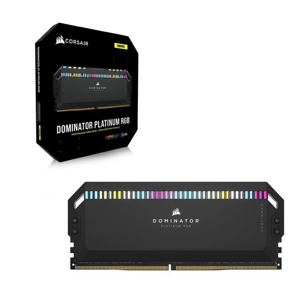 Imagem de RAM DDR5 Corsair Dominator Platinum RGB 64 GB (2x32 GB) 5600 MHz