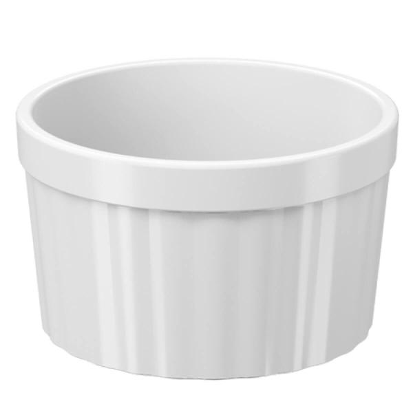 Imagem de Ramekin Branco Canelado 150ml Tigela Bowl 7,9cm Uno Coza para Servir Molhos