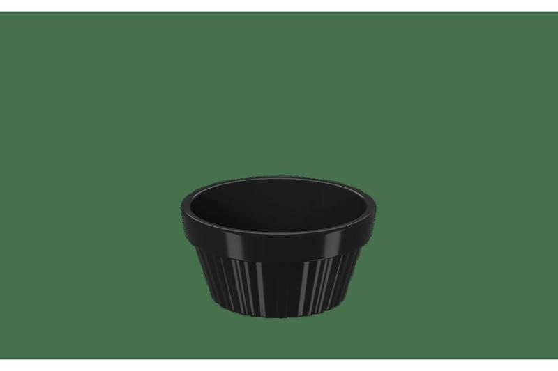 Imagem de Ramekin Uno em Plástico Preto 60ml 6,8x3,4cm - Coza