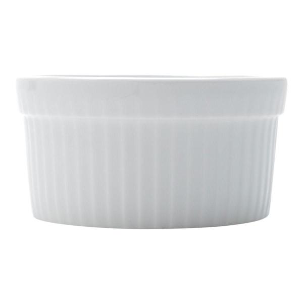 Imagem de Ramequim Clássico De Porcelana Branco Para Servir 10X5Cm -Wp