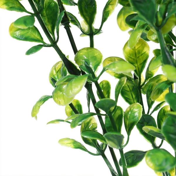 Imagem de Ramo de limão artificial HomeSoGood com folhas verdes x3 (36 cm)