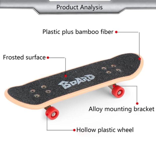 Imagem de Rampa Deck Obstáculo Radical Skate Dedo Fingerboard Piper C