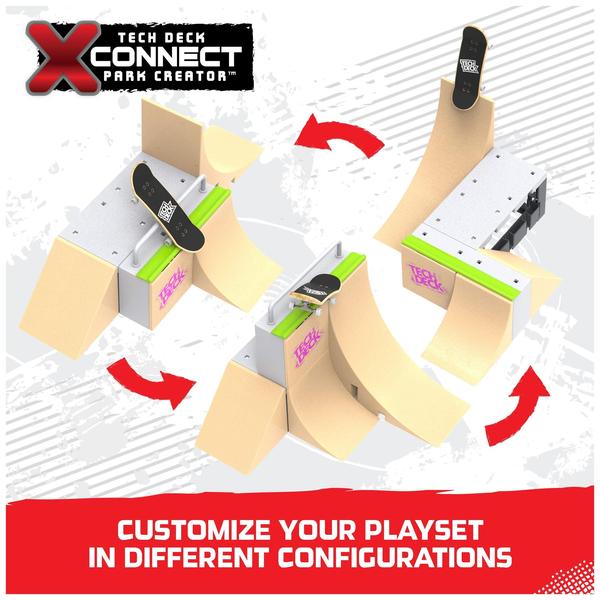 Imagem de Rampas Tech Deck X-Connect - Kit para Criar um Skate Park