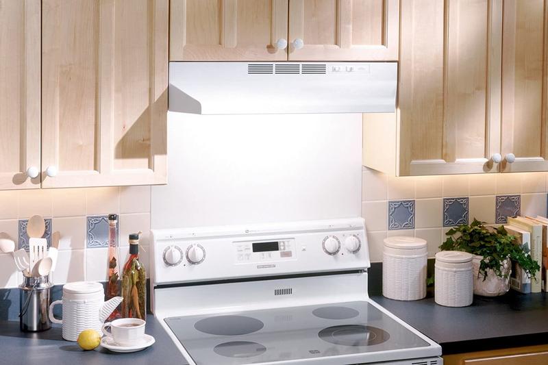 Imagem de Range Hood Broan-nutone BUEZ130WW não canalizado de 30 polegadas branco