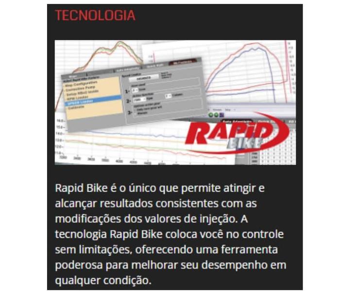 Imagem de Rapid Bike Easy Chip de Potencia moto Kymco AK 550i 2020-