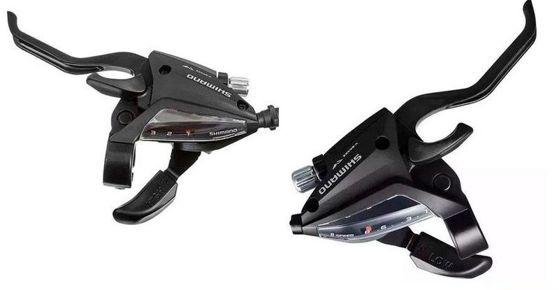 Rapid Fire Integrado ST-EF500 Acera 24V Par - SHIMANO Imagem de Rapid Fire Integrado ST-EF500 Acera 24V Par - SHIMANO