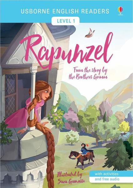 Imagem de Rapunzel - Usborne English Readers - Level 1 - Book With Activities And Free Audio