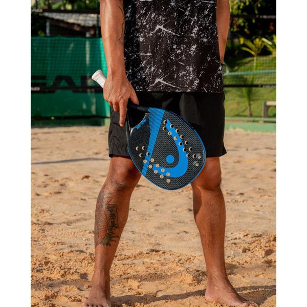 Imagem de Raquete Beach Tenis Head Rover Preto/Azul - Com Capa 