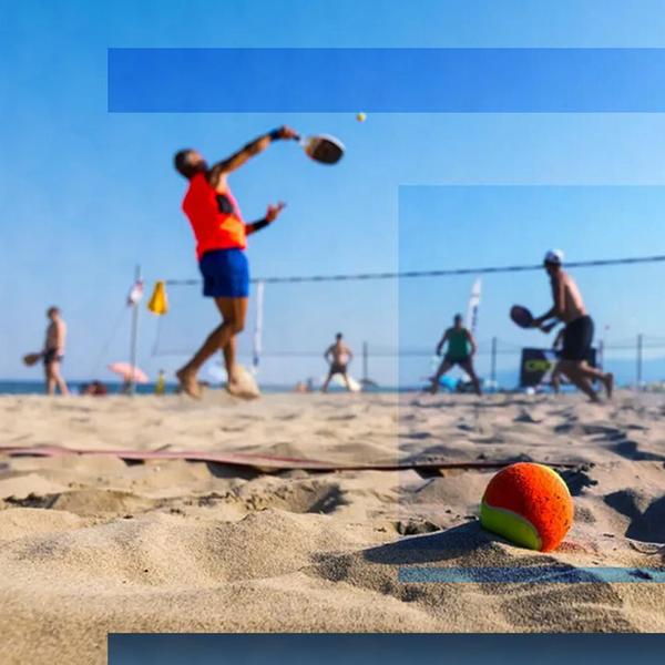 Imagem de Raquete beach tennis 3k holográfica camewin lançamento 2023