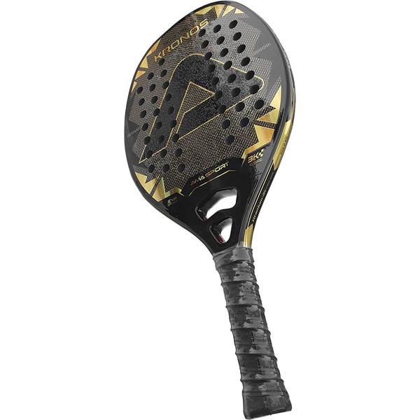 Imagem de Raquete Beach Tennis Ama Sport Kronos Gold Edition Titanium