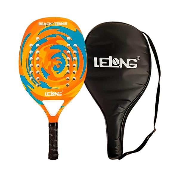 Imagem de Raquete Beach Tennis + Bolsa Fibra de Carbono