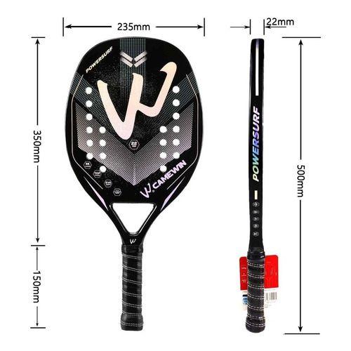 Imagem de Raquete Beach Tennis Camewin 100% Carbono 3k Original