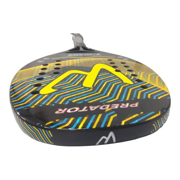 Imagem de Raquete Beach Tennis Camewin 100% Fibra Carbono 12K Predator