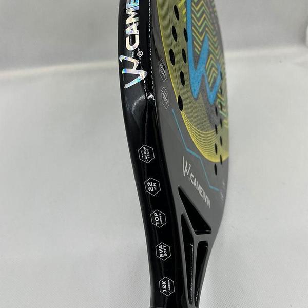 Imagem de Raquete Beach Tennis Camewin 100% Fibra Carbono 12K Predator