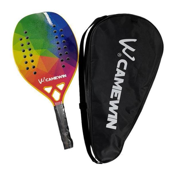 Imagem de Raquete Beach Tennis Camewin 100% Fibra De Carbono +