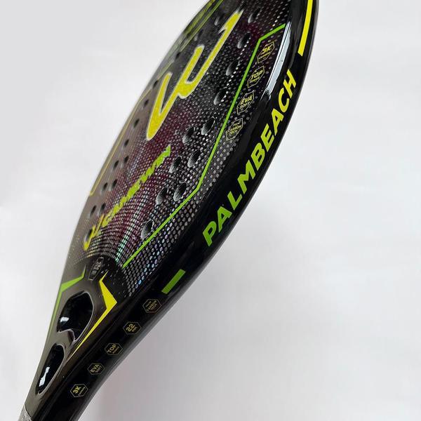 Imagem de Raquete Beach Tennis Camewin Full Carbon Palmbeach Yellow