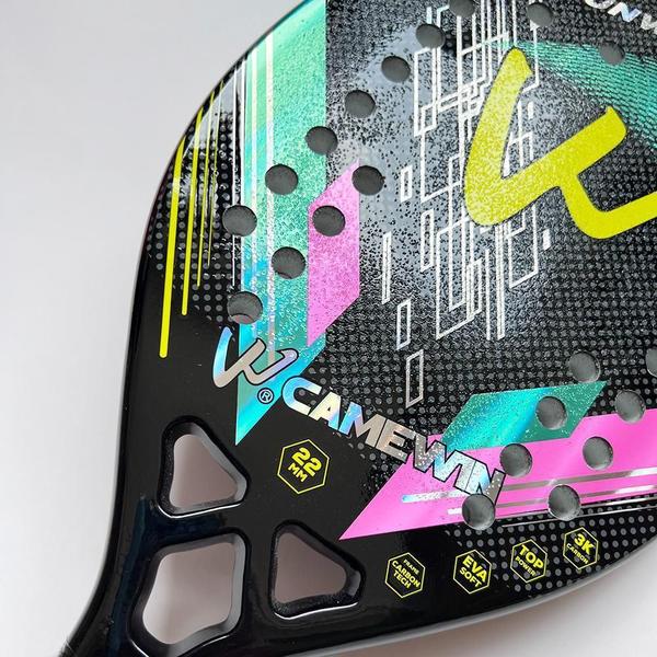 Imagem de Raquete Beach Tennis Camewin Full Carbon +