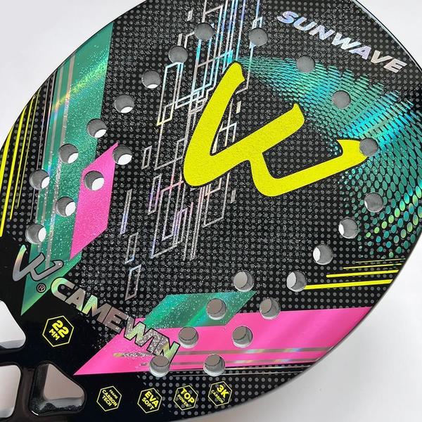 Imagem de Raquete Beach Tennis Camewin Full Carbon +