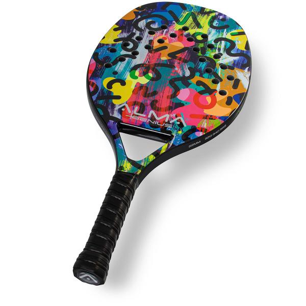 Imagem de Raquete Beach Tennis Carbono 1K Matira Colorida Alma Genius