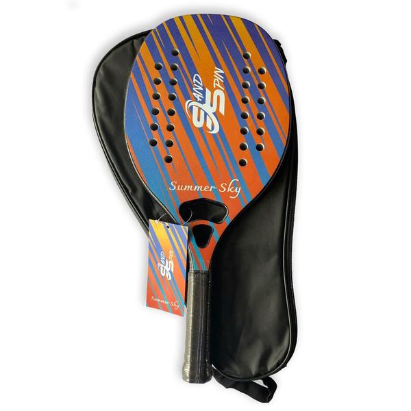 Imagem de Raquete Beach Tennis Carbono 3K Summer Sky + Raqueteira