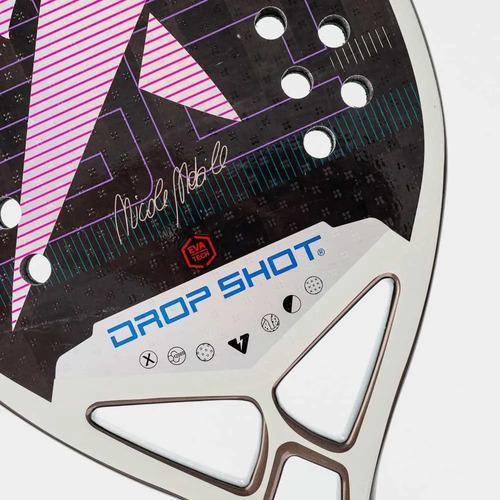 Raquete Beach Tennis Drop Shot Conqueror 12.0 Bt Nicole Imagem de Raquete Beach Tennis Drop Shot Conqueror 12.0 Bt Nicole