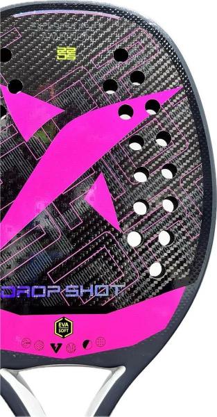 Imagem de Raquete Beach Tennis Drop Shot Explorer 5.0 2024 Carbono 3k