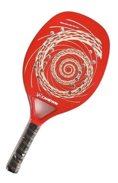 Imagem de Raquete Beach Tennis Fibra Carbono Vidro Camewin Original