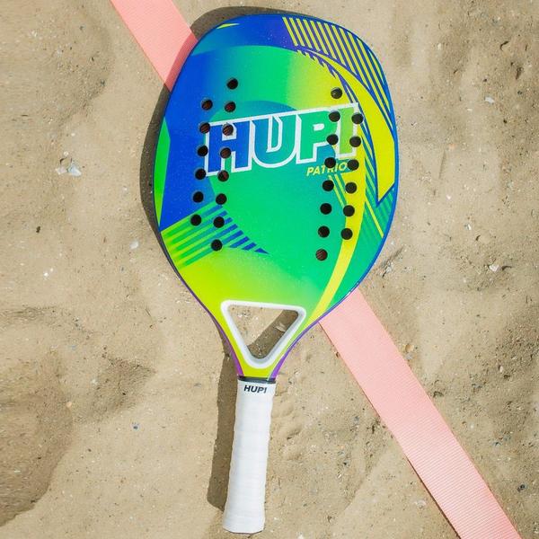 Imagem de Raquete Beach Tennis HUPI Carbon/Fiberglass Patriot