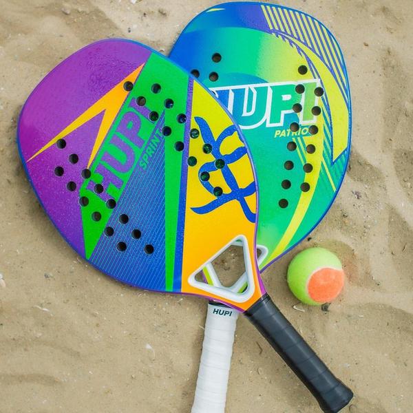 Imagem de Raquete Beach Tennis  HUPI Carbon/Fiberglass Sprint