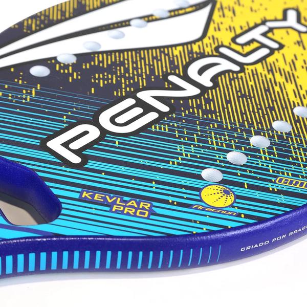 Imagem de Raquete Beach Tennis Kevlar Pro XXII Penalty Azul